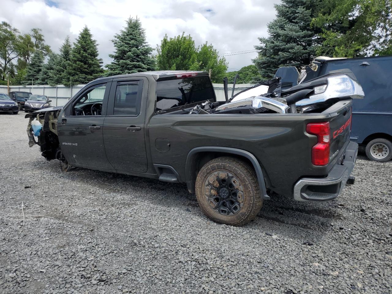 2022 CHEVROLET SILVERADO K2500 HEAVY DUTY LT VIN:1GC5YNE77NF121307