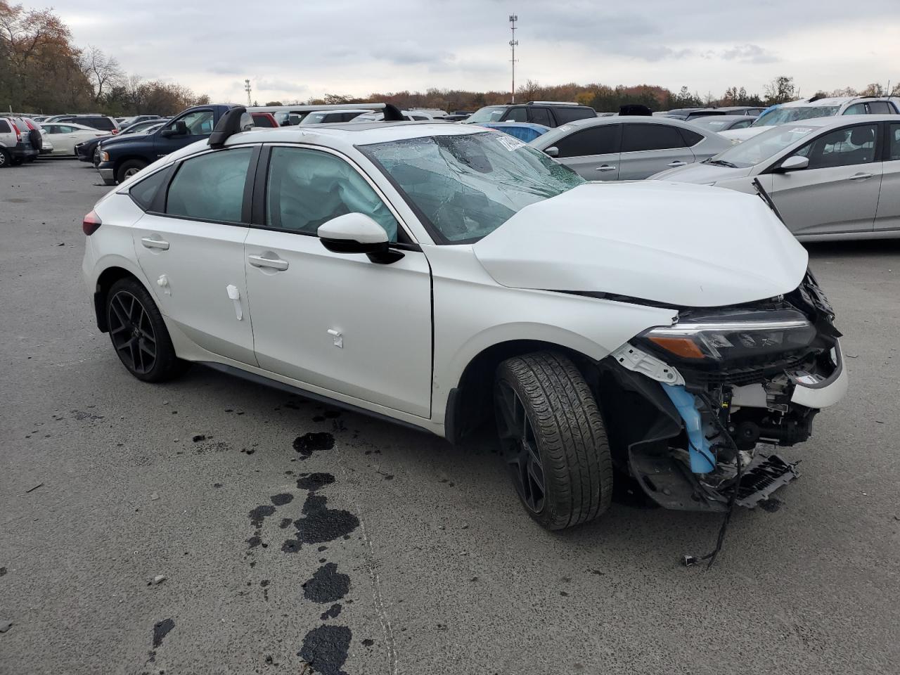 2022 HONDA CIVIC SPORT TOURING VIN:19XFL1H85NE006621