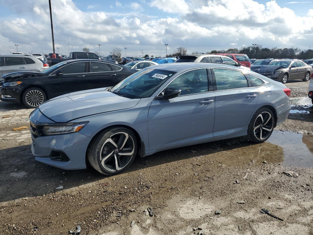 2022 HONDA ACCORD SPORT VIN:1HGCV1F3XNA064491