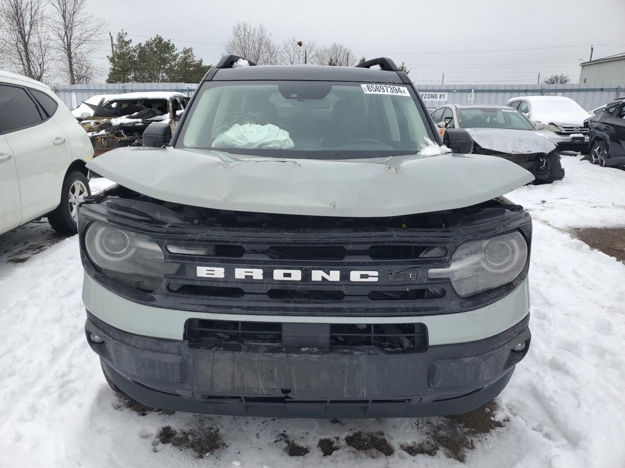2022 FORD BRONCO SPORT OUTER BANKS VIN:3FMCR9C60NRE31206