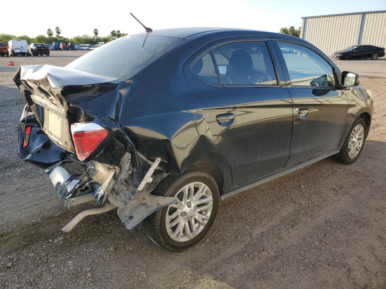 2022 MITSUBISHI MIRAGE VIN:ML3AFW6J8NH002368