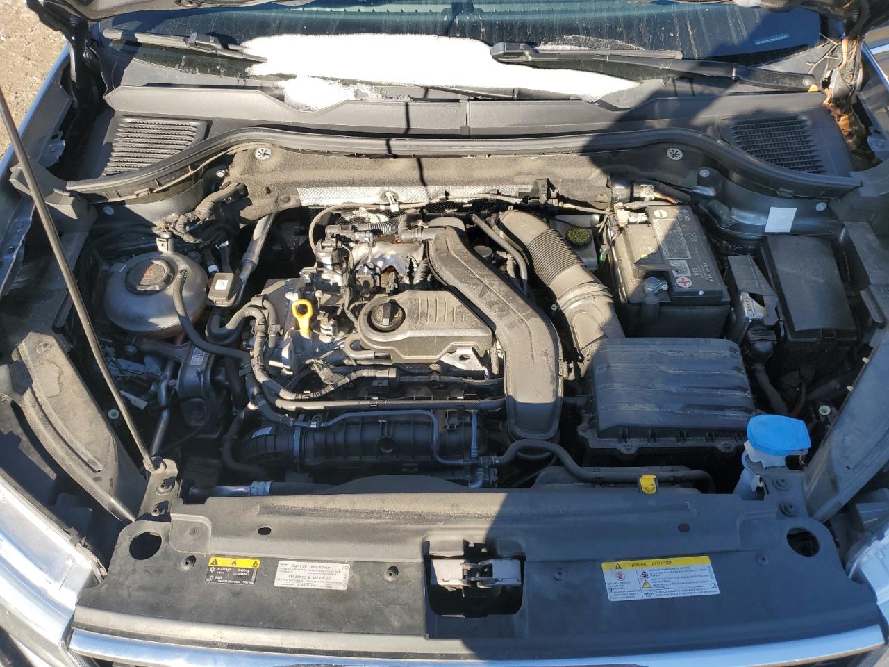 2022 VOLKSWAGEN TAOS SE VIN:3VVTX7B27NM003502