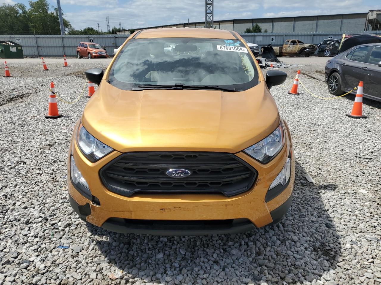 2022 FORD ECOSPORT S VIN:MAJ6S3FL3NC459980