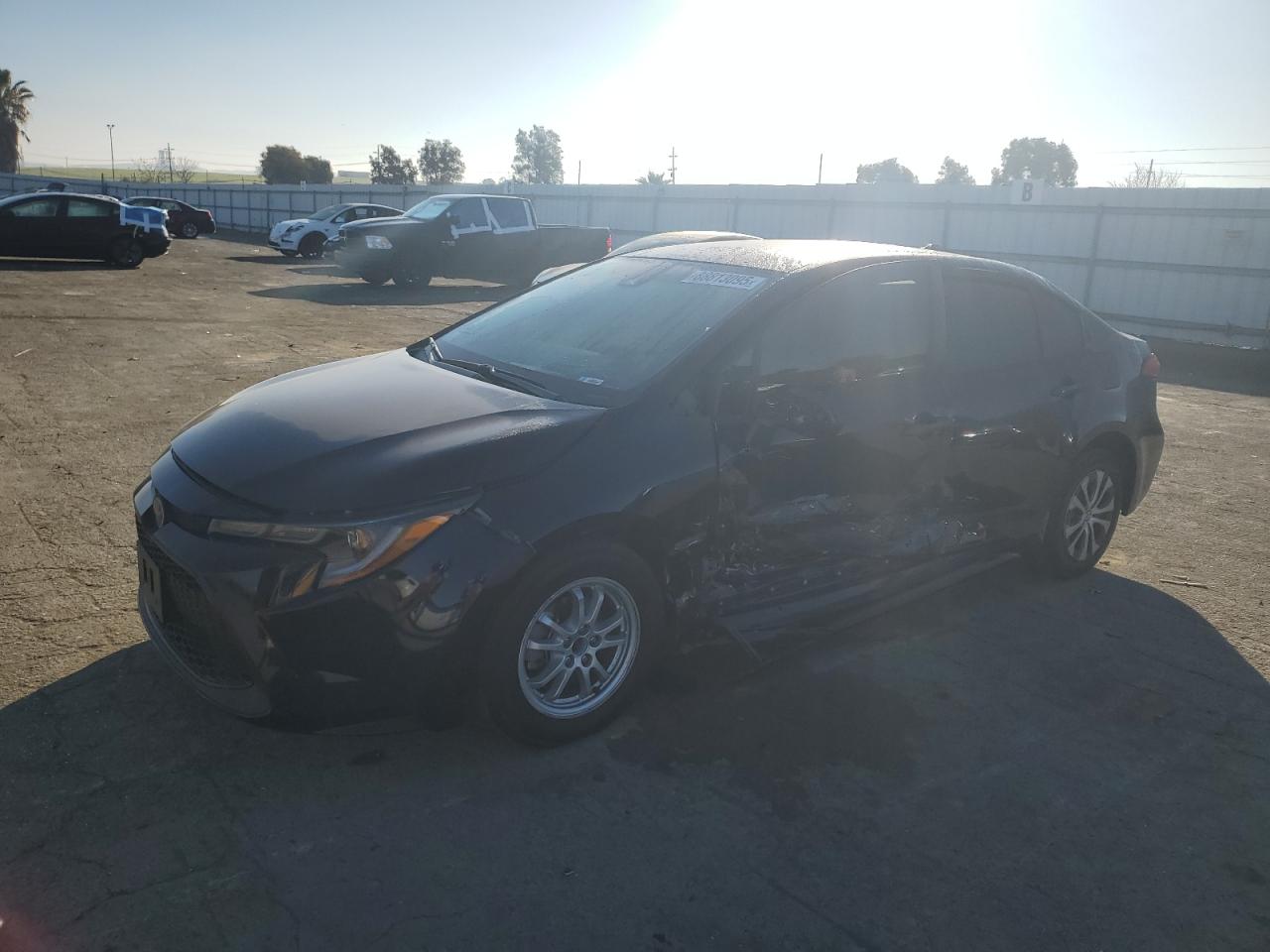 2022 TOYOTA COROLLA LE VIN:JTDEAMDE6NJ058180
