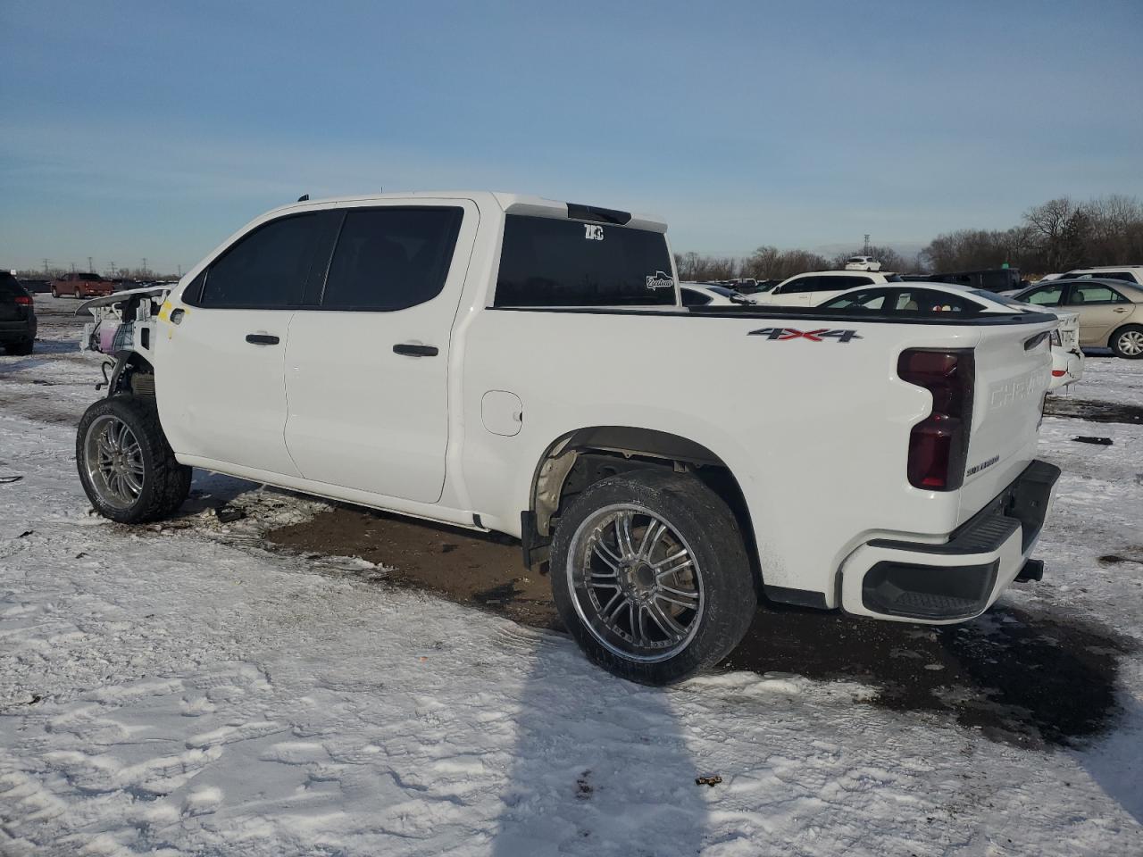 2022 CHEVROLET SILVERADO LTD K1500 CUSTOM VIN:1GCPYBEK4NZ233914