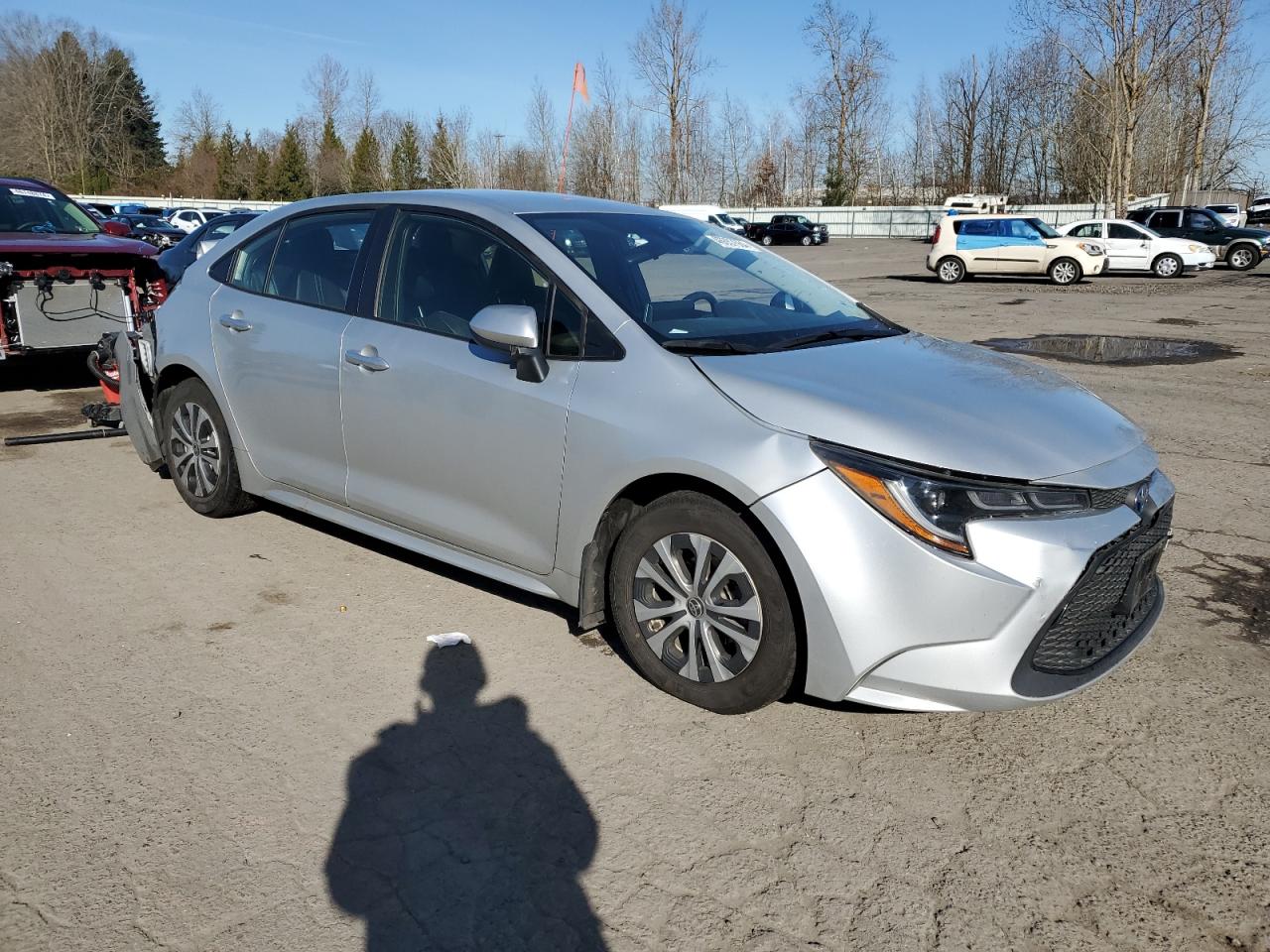 2022 TOYOTA COROLLA LE VIN:JTDEAMDE4N3011010
