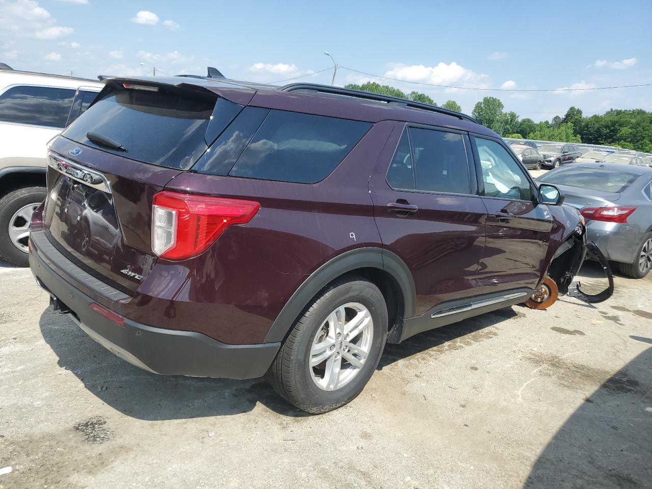 2023 FORD EXPLORER XLT VIN:1FMSK8DH0PGB48194