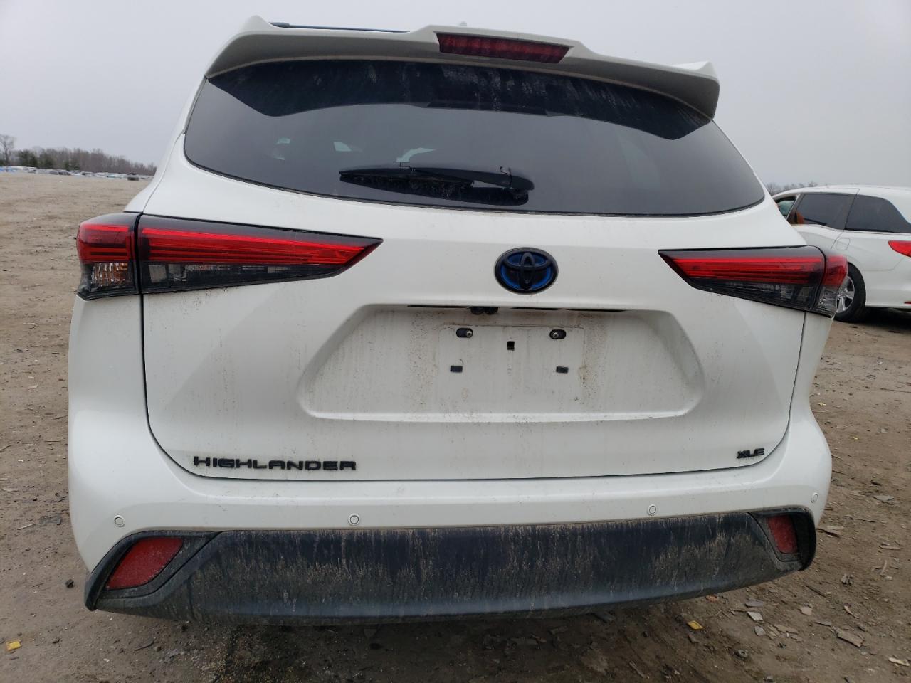 2022 TOYOTA HIGHLANDER HYBRID XLE VIN:5TDABRCH7NS538252