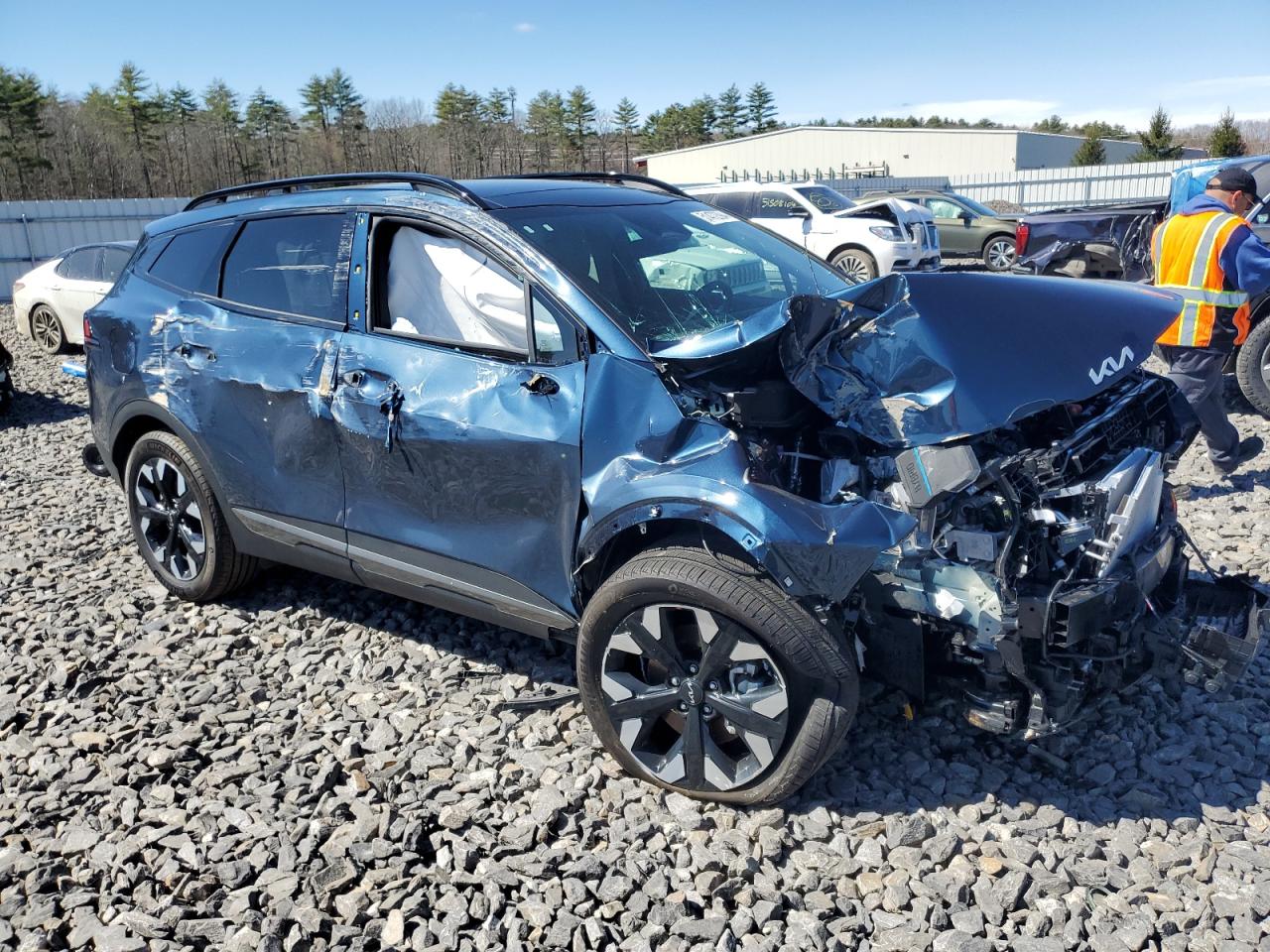 2023 KIA SPORTAGE X-LINE PRESTIGE VIN:KNDPZDAH7P7116930