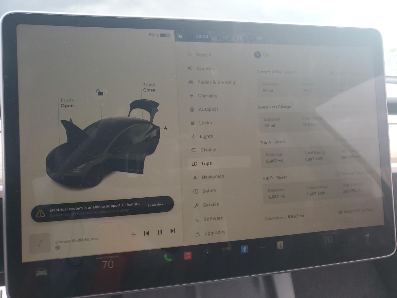 2023 TESLA MODEL 3  VIN:5YJ3E1EC8PF682354