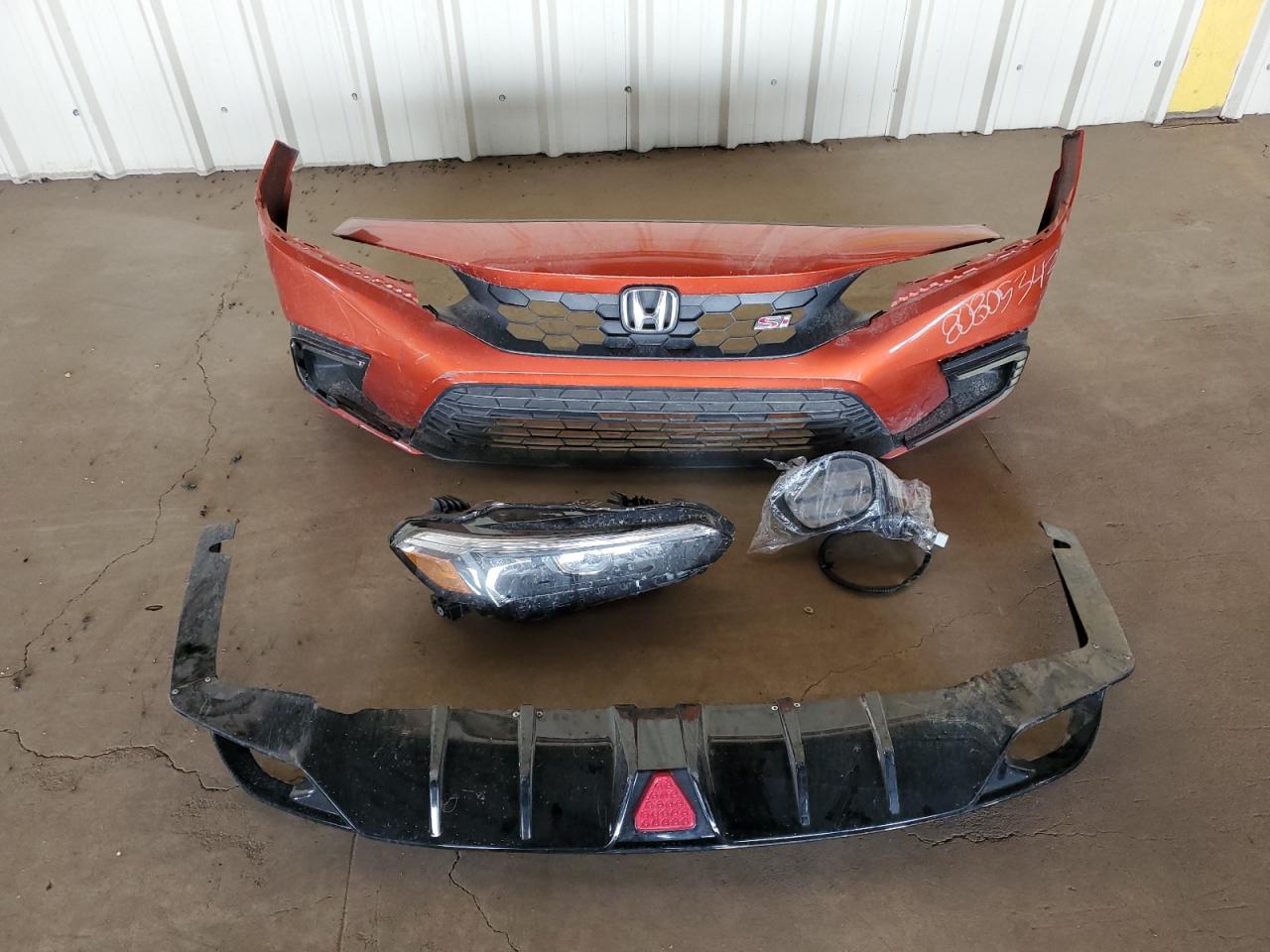 2022 HONDA CIVIC SI VIN:2HGFE1E50NH472161