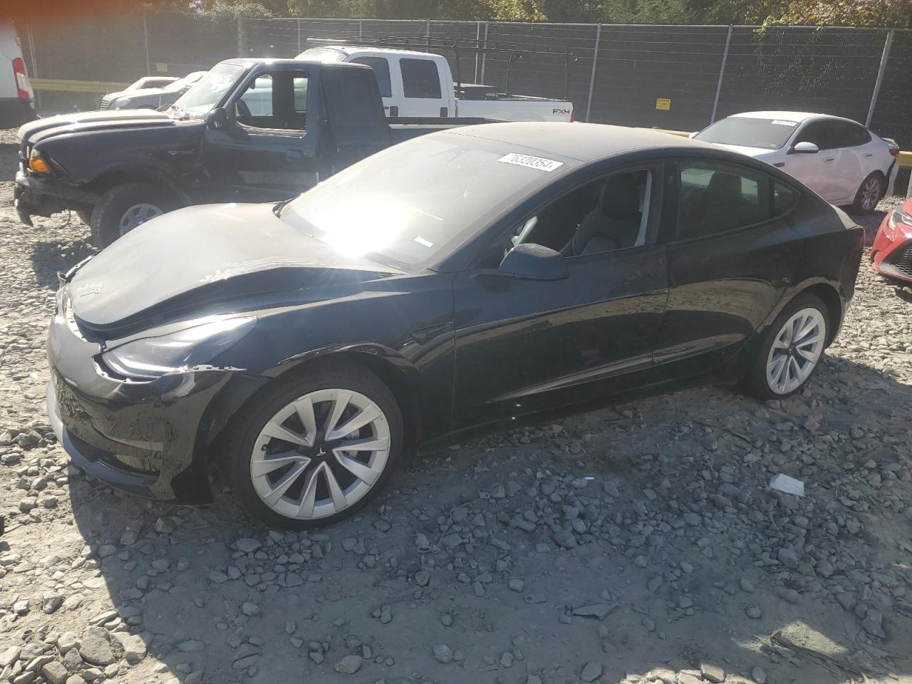2022 TESLA MODEL 3  VIN:5YJ3E1EA9NF187575