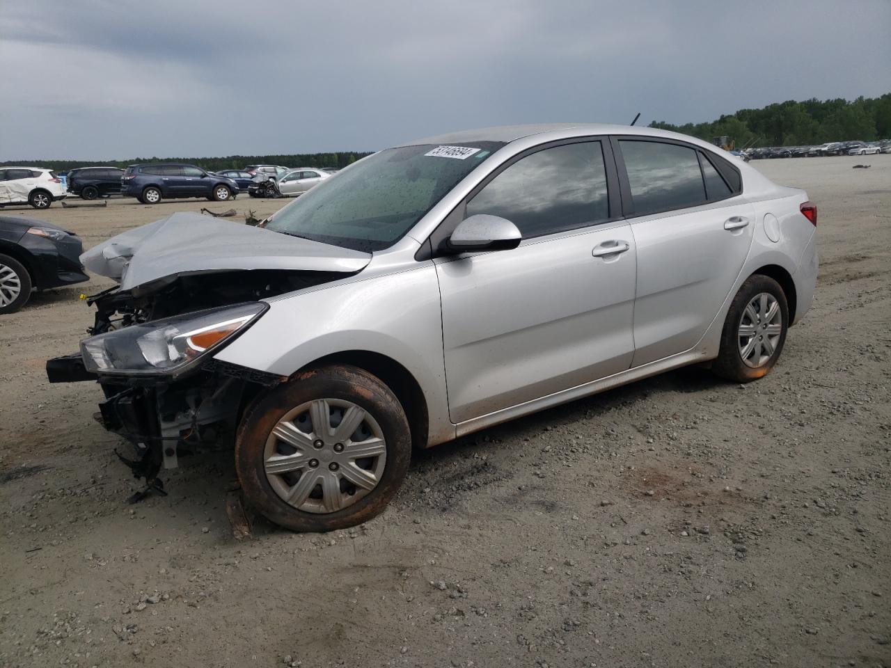 2022 KIA RIO LX VIN:3KPA24AD6NE469776