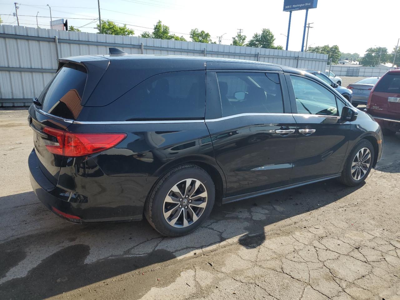 2022 HONDA ODYSSEY EXL VIN:5FNRL6H72NB008936