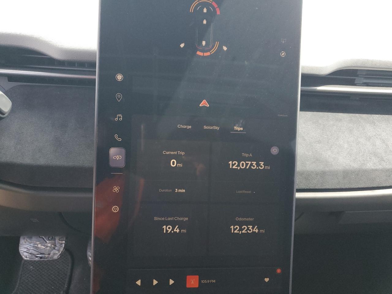 2023 FISKER INC. OCEAN EXTREME VIN:VCF1EBU26PG009252