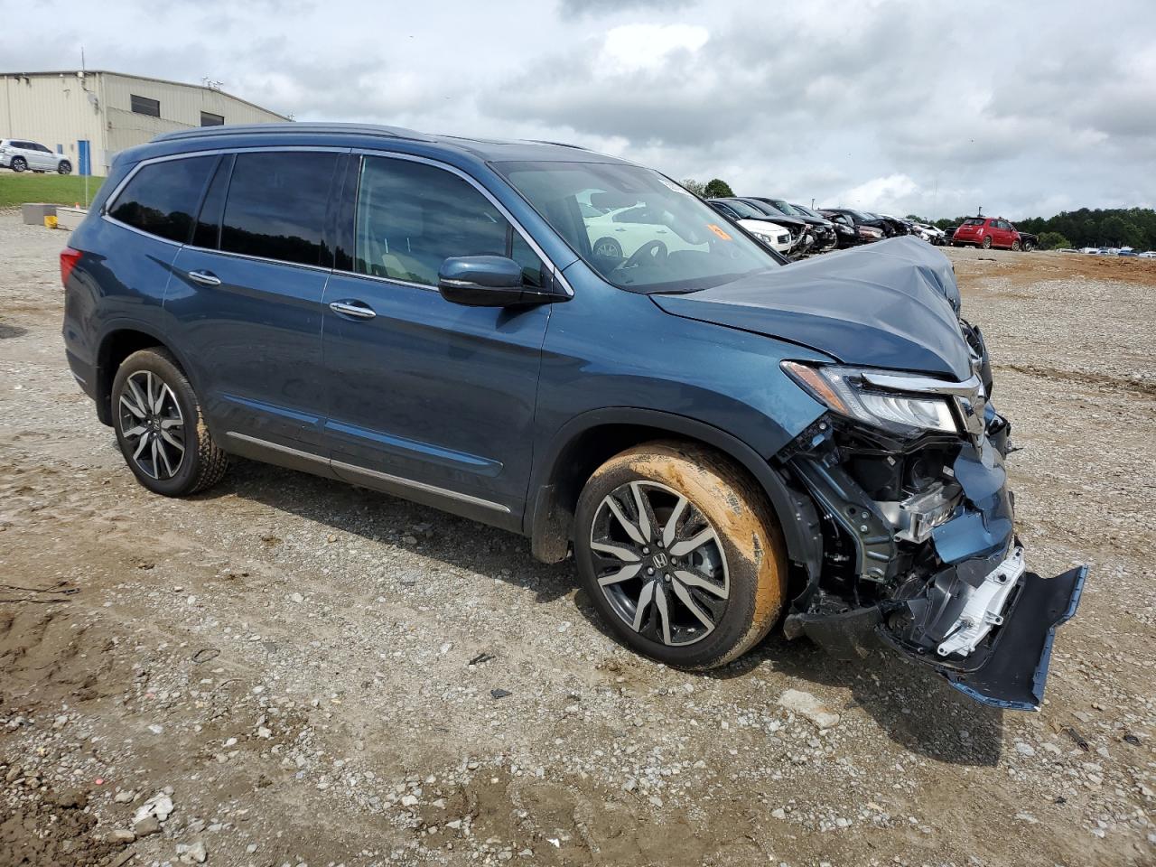 2022 HONDA PILOT TOURING VIN:5FNYF6H61NB011207