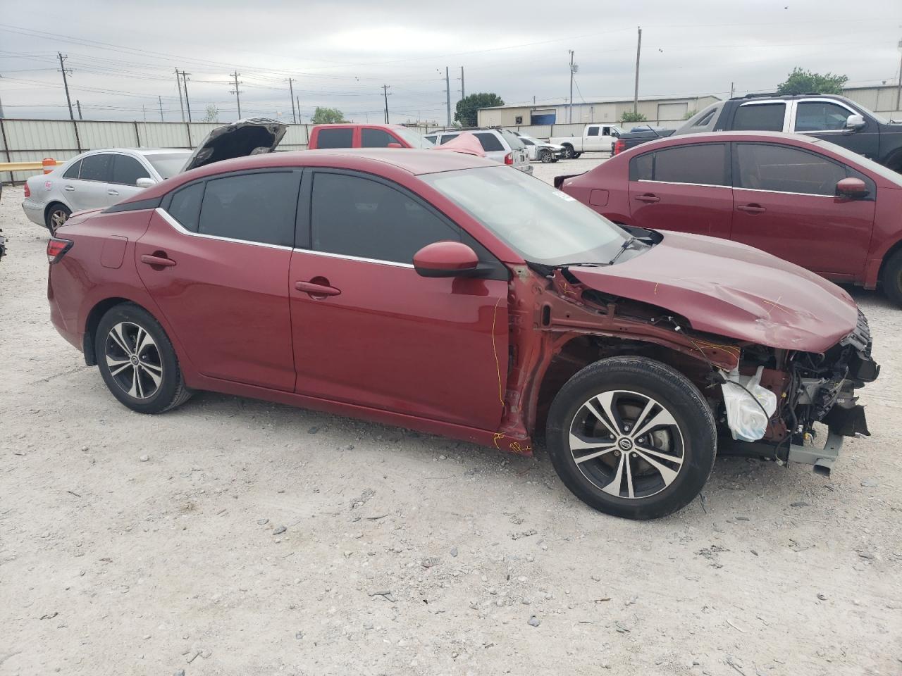 2022 NISSAN SENTRA SV VIN:3N1AB8CV6NY287235