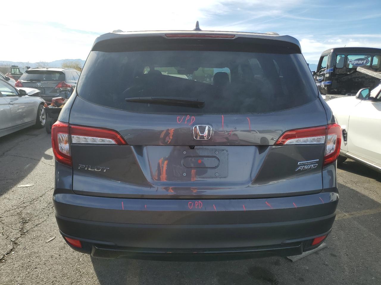2022 HONDA PILOT SE VIN:1N4AL3APXGC249994