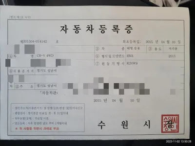 2015 Honda CR-V VIN: