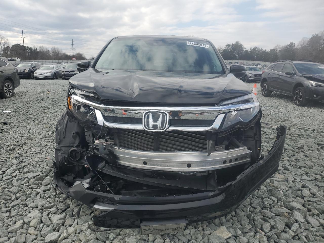 2022 HONDA PILOT EXL VIN:5FNYF6H58NB017092