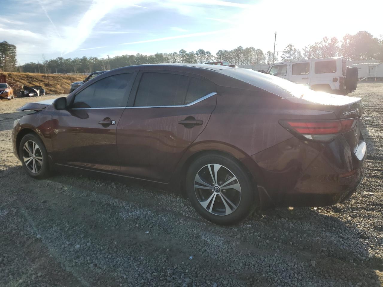 2022 NISSAN SENTRA SV VIN:3N1AB8CV5NY208637