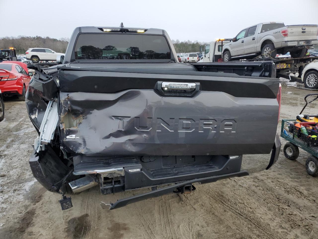 2023 TOYOTA TUNDRA CREWMAX PLATINUM VIN:5TFMA5EC6PX013383