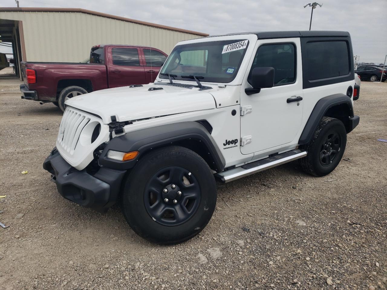 2022 JEEP WRANGLER SPORT VIN:1C4GJXAG2NW173555