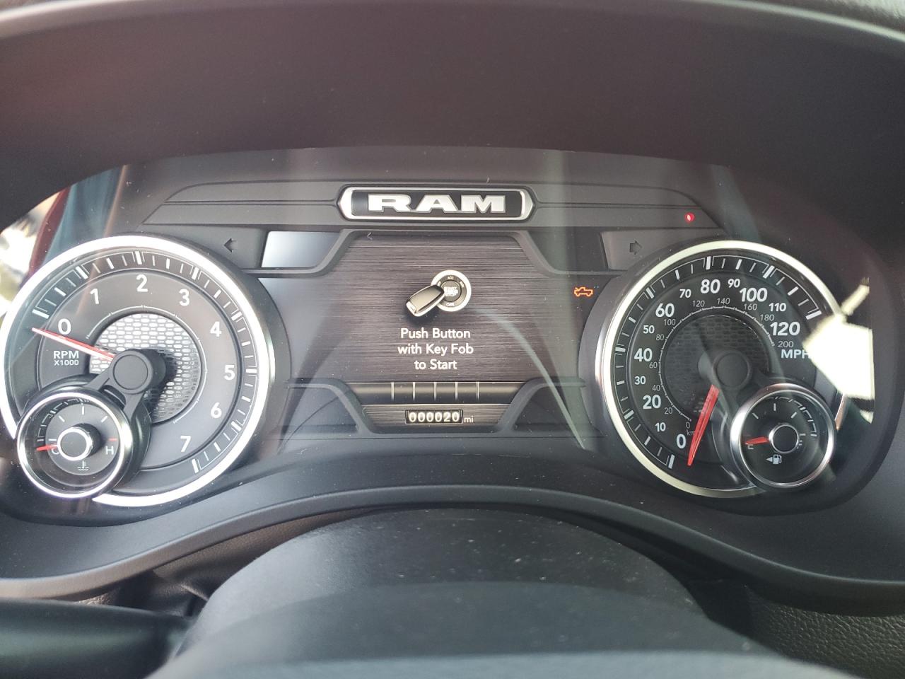 2024 RAM 1500 BIG HORN/LONE STAR VIN:1C6RRFFG4RN169143