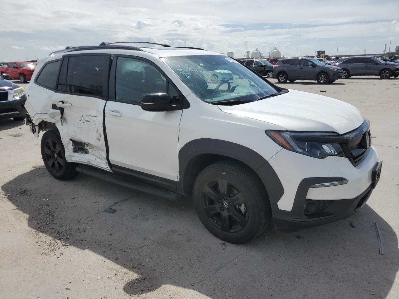 2022 HONDA PILOT TRAILSPORT VIN:5FNYF6H85NB033096