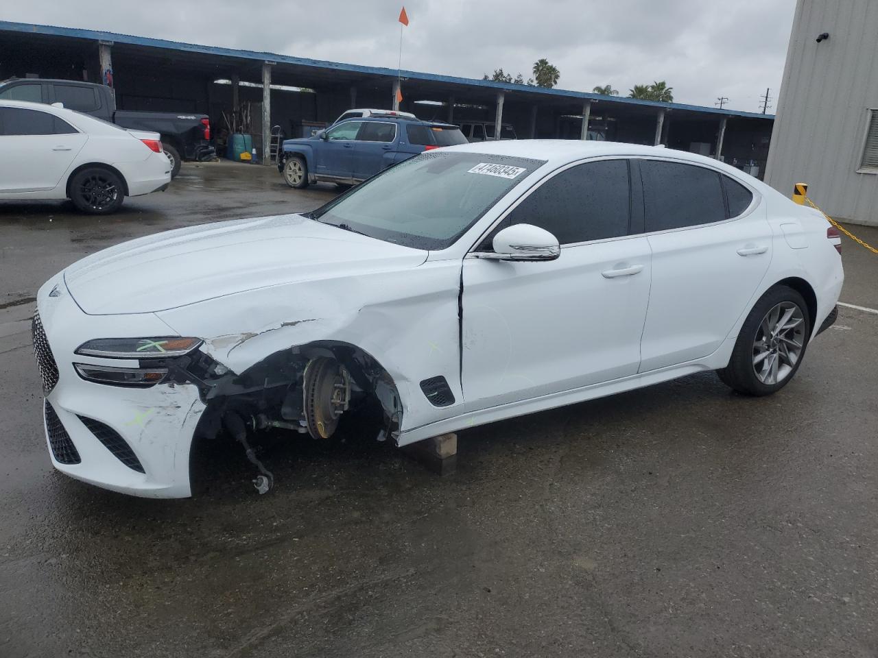 2022 GENESIS G70 BASE VIN:KMTG34TA1NU102975