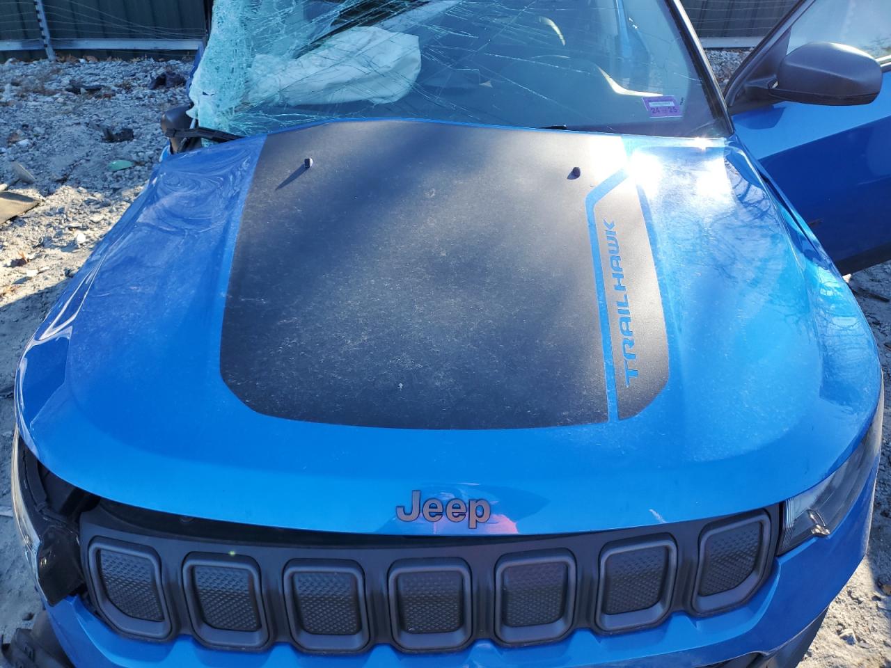 2022 JEEP COMPASS TRAILHAWK VIN:3C4NJDDB7NT126310