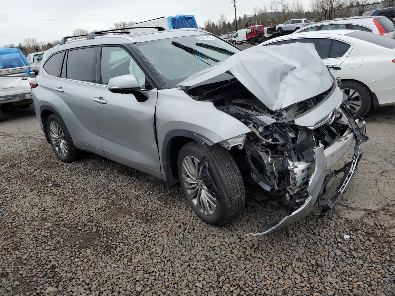 2022 TOYOTA HIGHLANDER HYBRID PLATINUM VIN:5TDEBRCH2NS084378