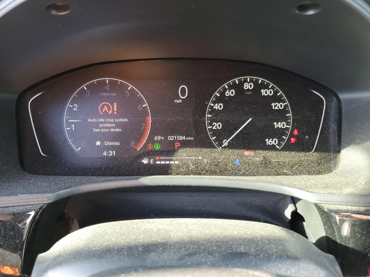 2023 HONDA CIVIC EX VIN:2HGFE1F77PH302415