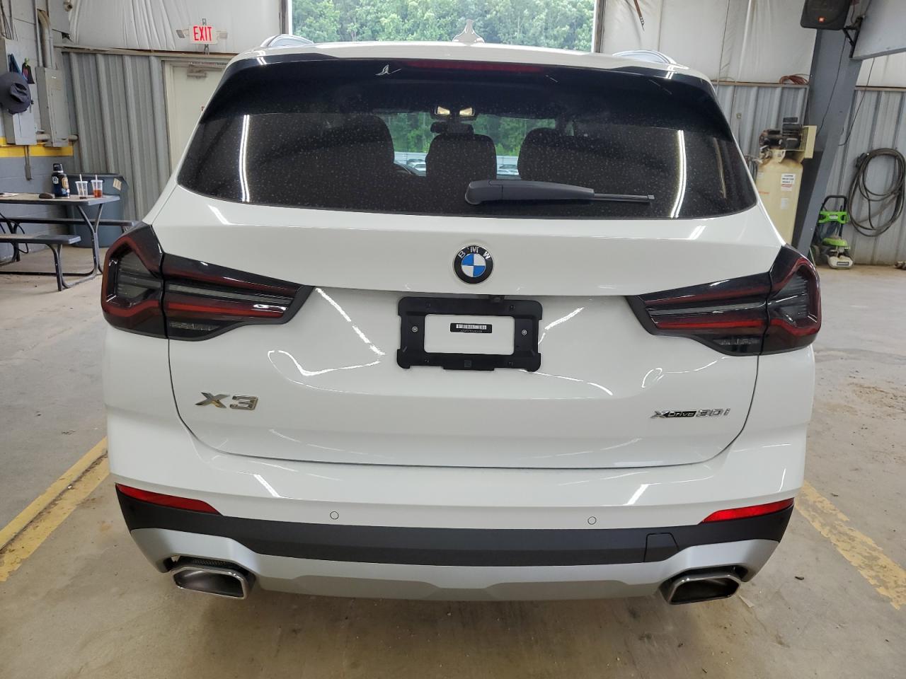 2022 BMW X3 XDRIVE30I VIN:WP0AA2A8XNS255297