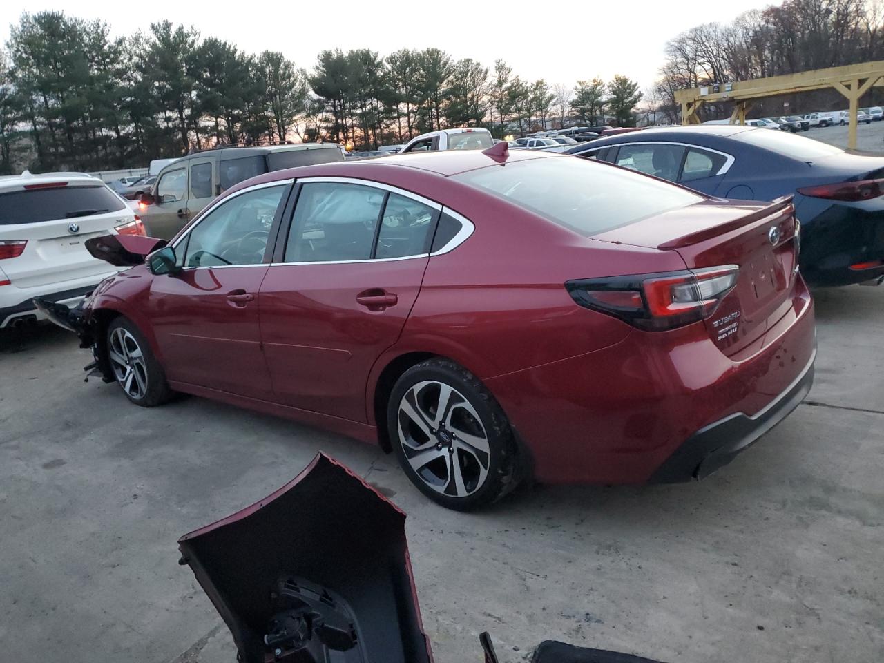 2022 SUBARU LEGACY LIMITED VIN:4S3BWAN66N3018583