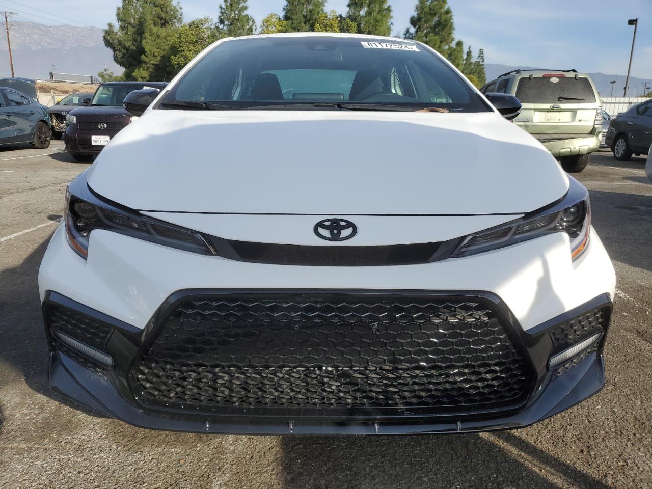 2022 TOYOTA COROLLA SE VIN:5YFS4MCE2NP114381