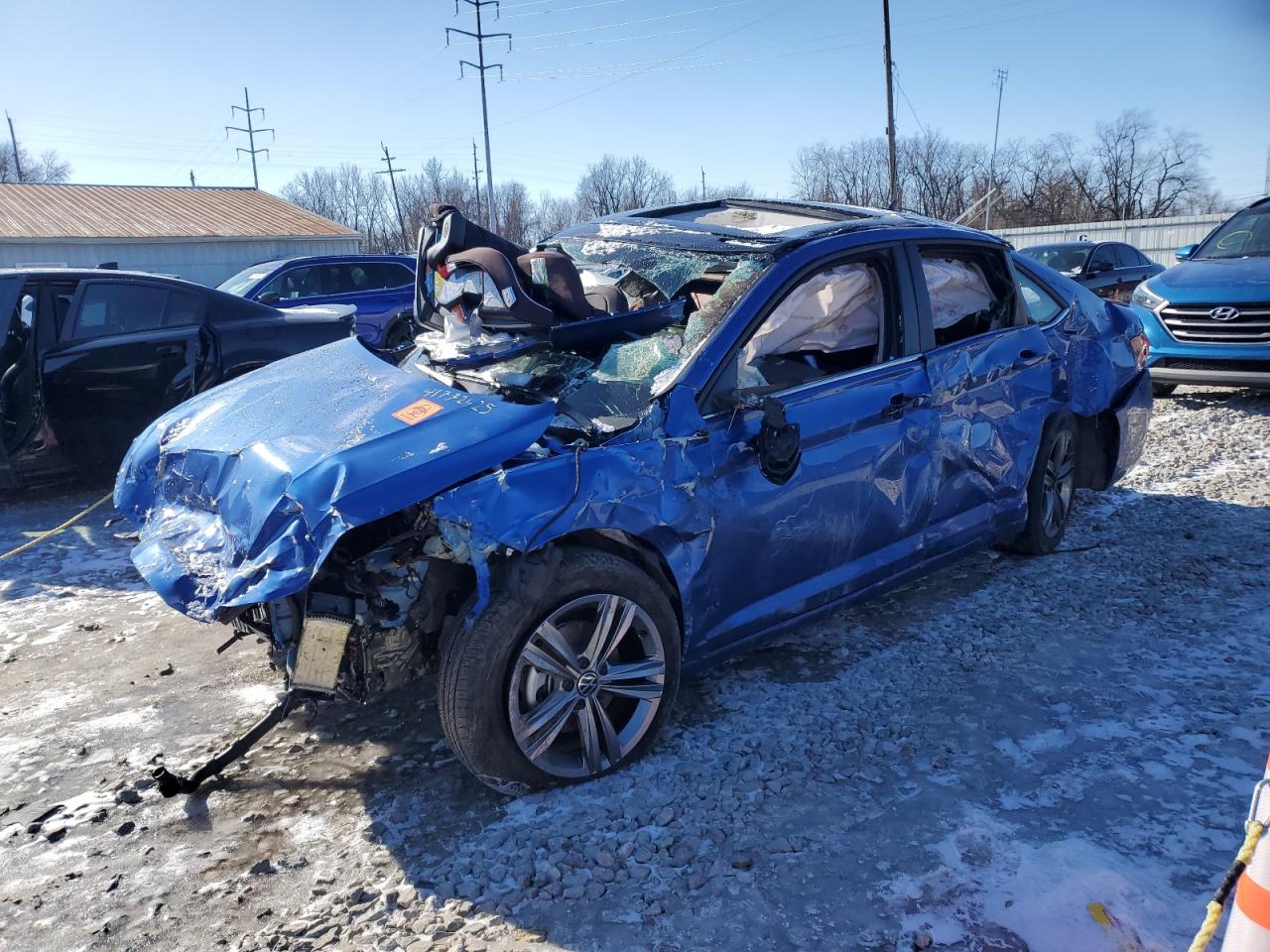 2024 VOLKSWAGEN JETTA SE VIN:5YFBURHE0FP265758