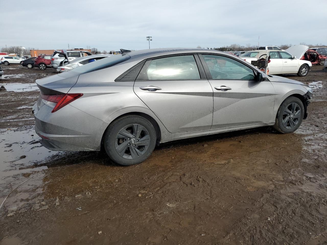 2023 HYUNDAI ELANTRA BLUE VIN:KMHLM4AJ7PU041417