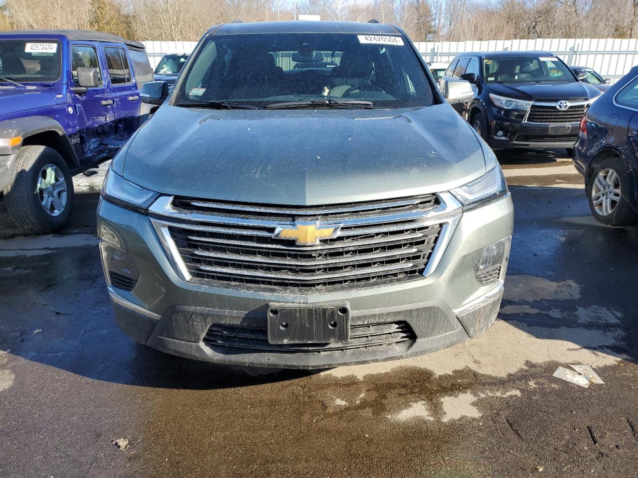 2023 CHEVROLET TRAVERSE LT VIN:1GNEVGKW3PJ281109