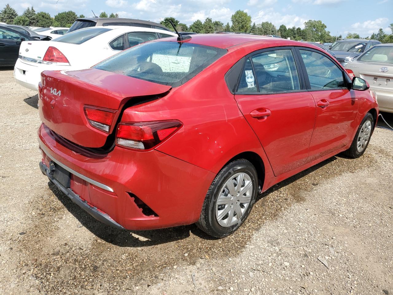 2022 KIA RIO LX VIN:3KPA24AD2NE479012