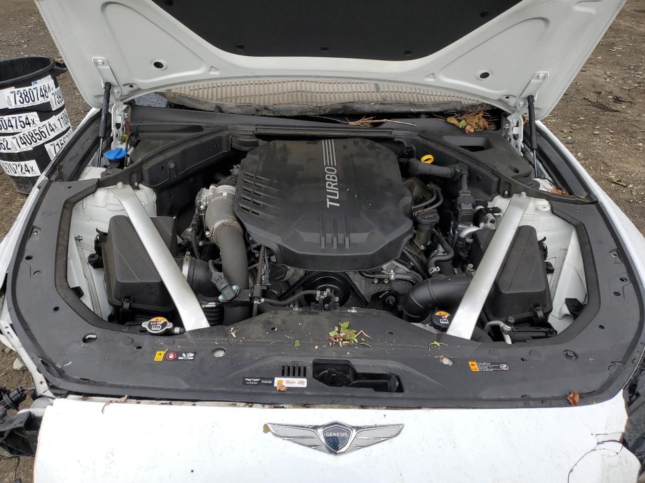 2022 GENESIS G70 BASE VIN:KMTG54TE9NU081676