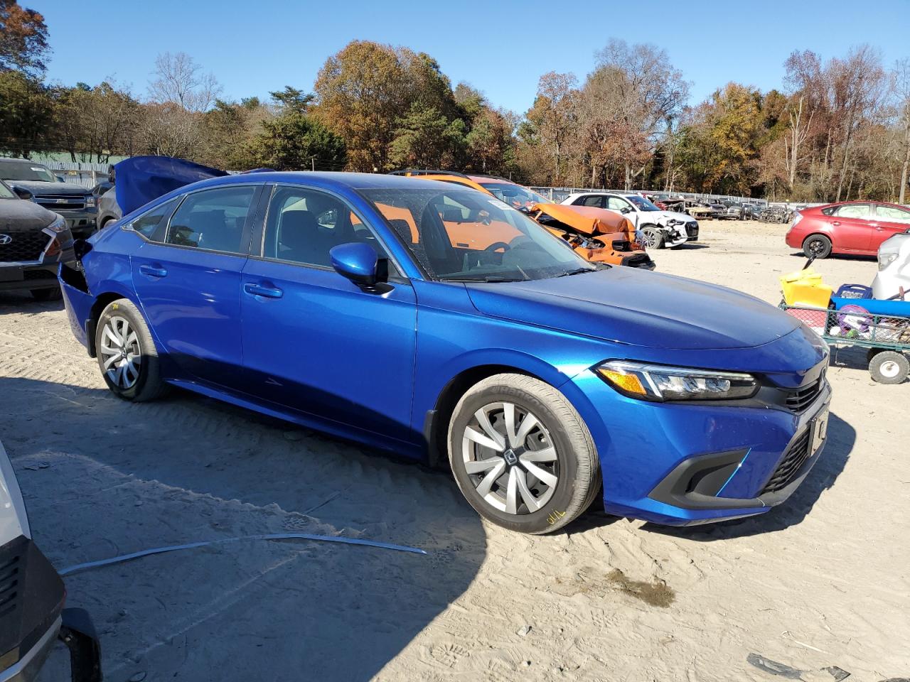 2023 HONDA CIVIC LX VIN:2HGFE2F23PH568251