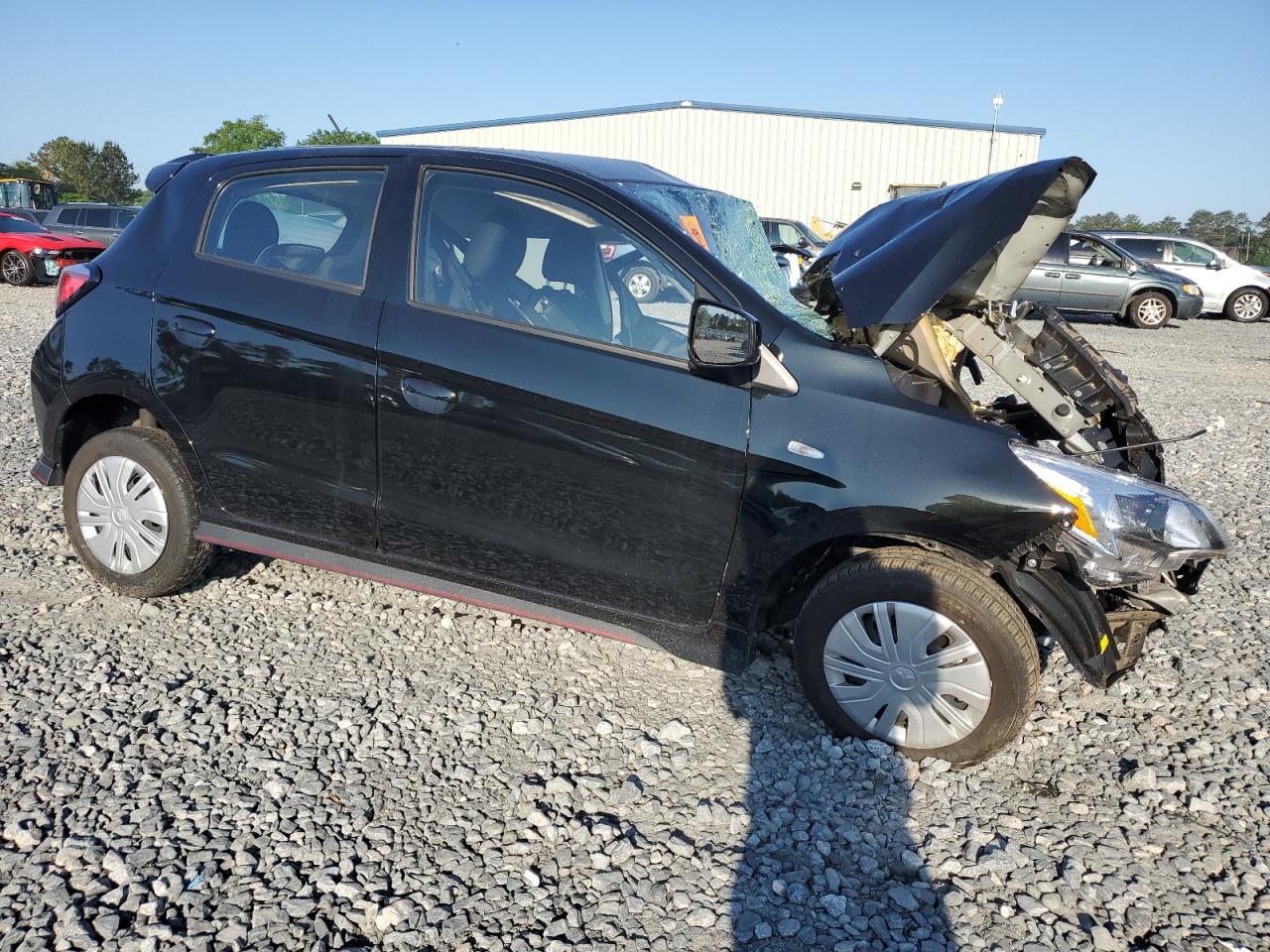 2022 MITSUBISHI MIRAGE ES VIN:ML32AUHJXNH007320