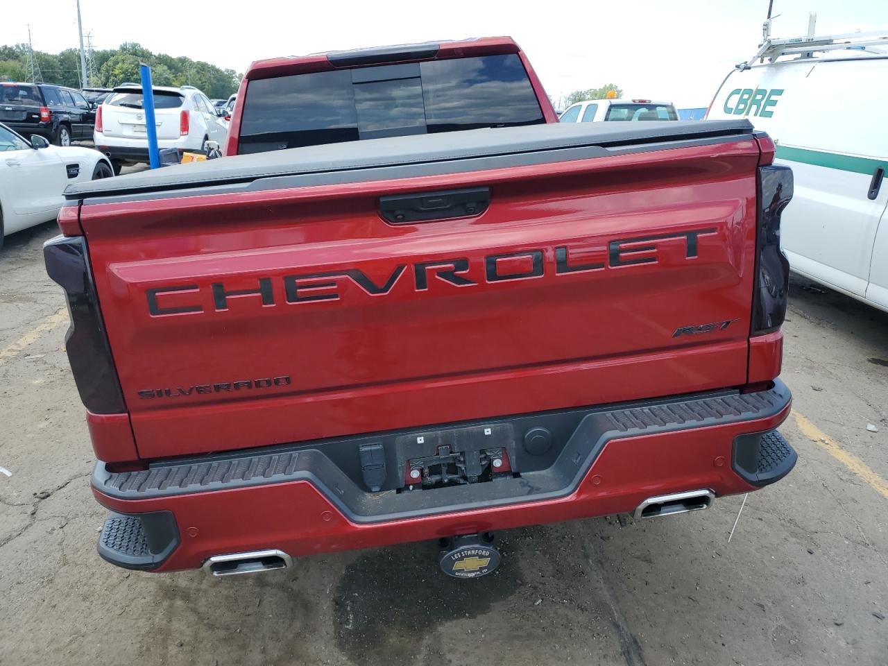 2023 CHEVROLET SILVERADO K1500 RST VIN:1GCUDEEL9PZ165492