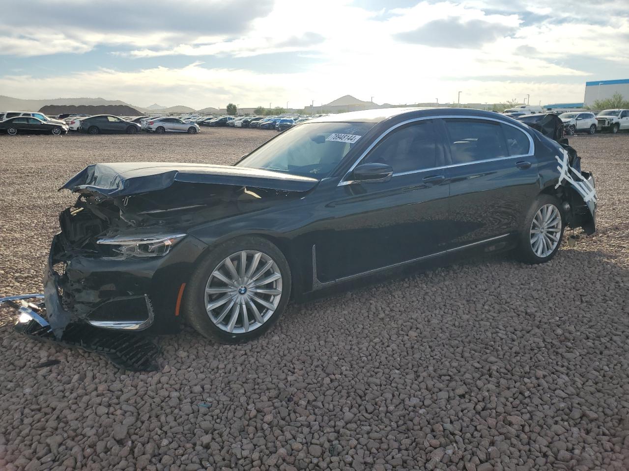 2022 BMW 740 I VIN:WBA7T2C06NCH30482