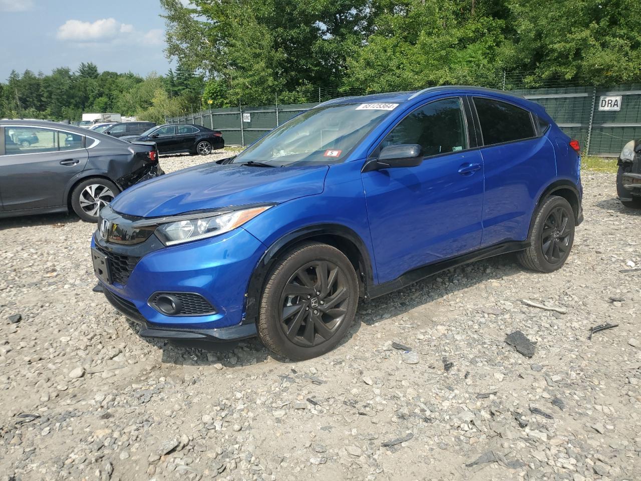 2022 HONDA HR-V SPORT VIN:3CZRU6H17NM735102
