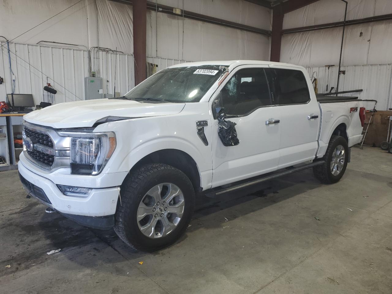 2022 FORD F150 SUPERCREW VIN:1FTFW1E87NFB49961