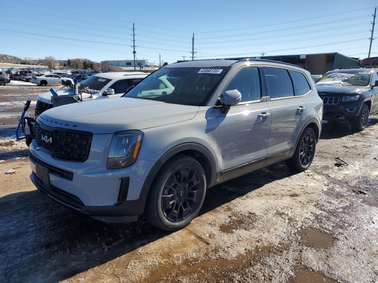 2022 KIA TELLURIDE EX VIN:5XYP3DHC8NG209046