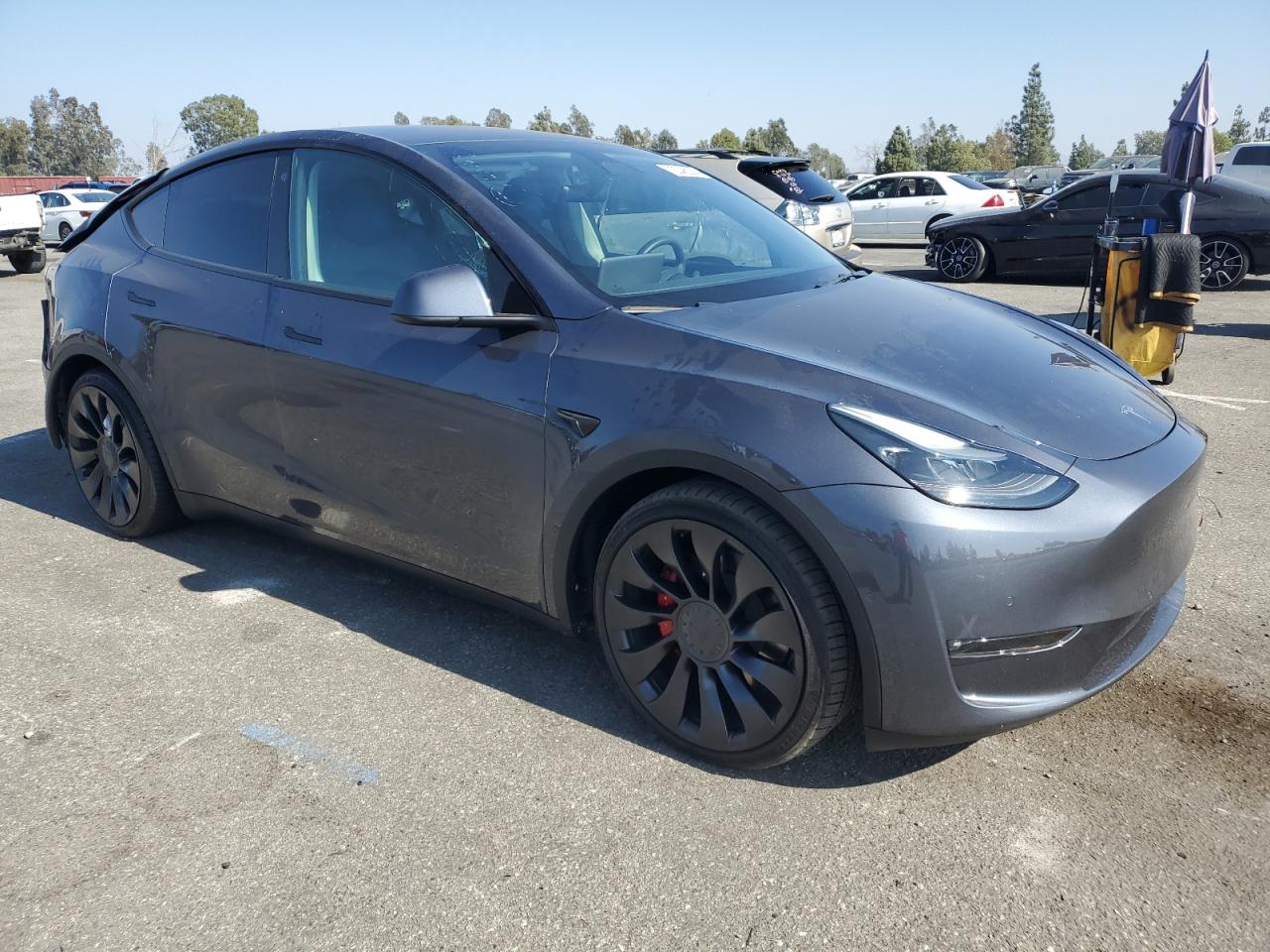 2022 TESLA MODEL Y  VIN:7SAYGDEF2NF542795