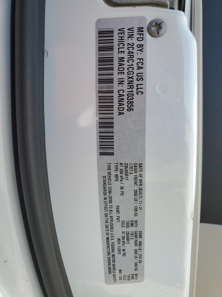 2022 CHRYSLER VOYAGER LX VIN:1C4NJRCBXED546471